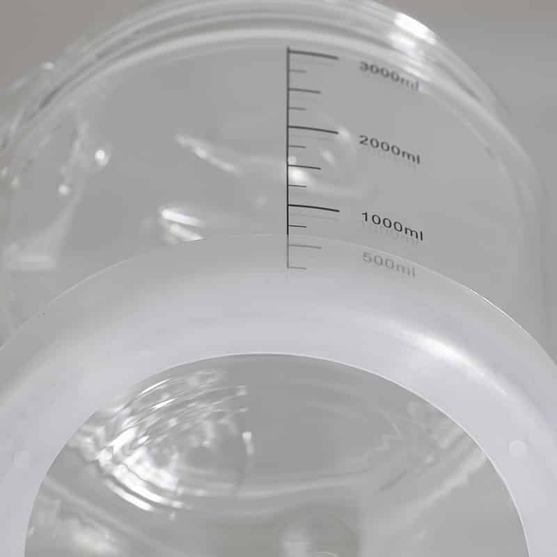 imber water distillers - glass jug rubber base