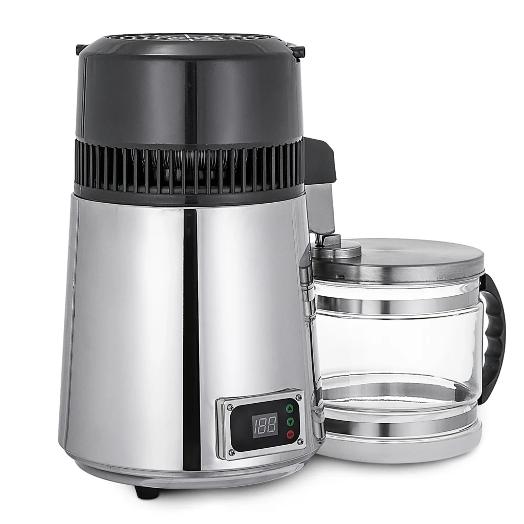 Temperature-Adjust 750W 4L Pure Water Distiller